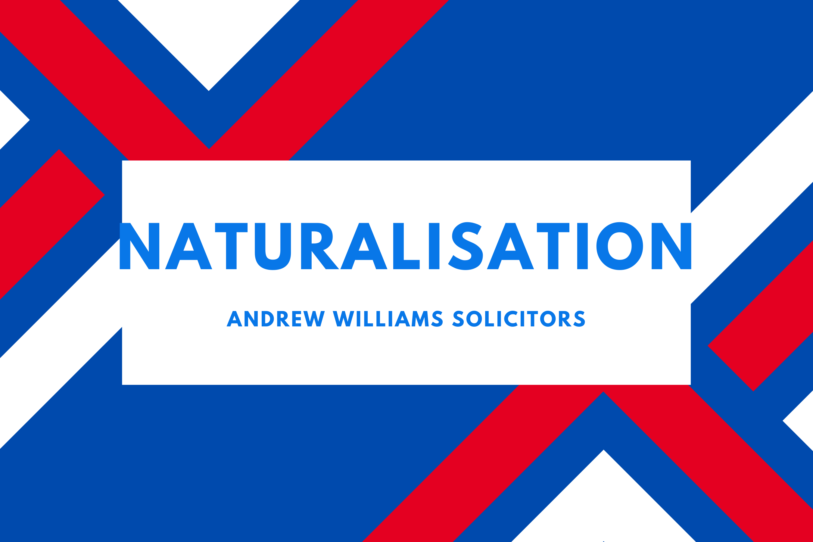 Citizenship Naturalisation Application