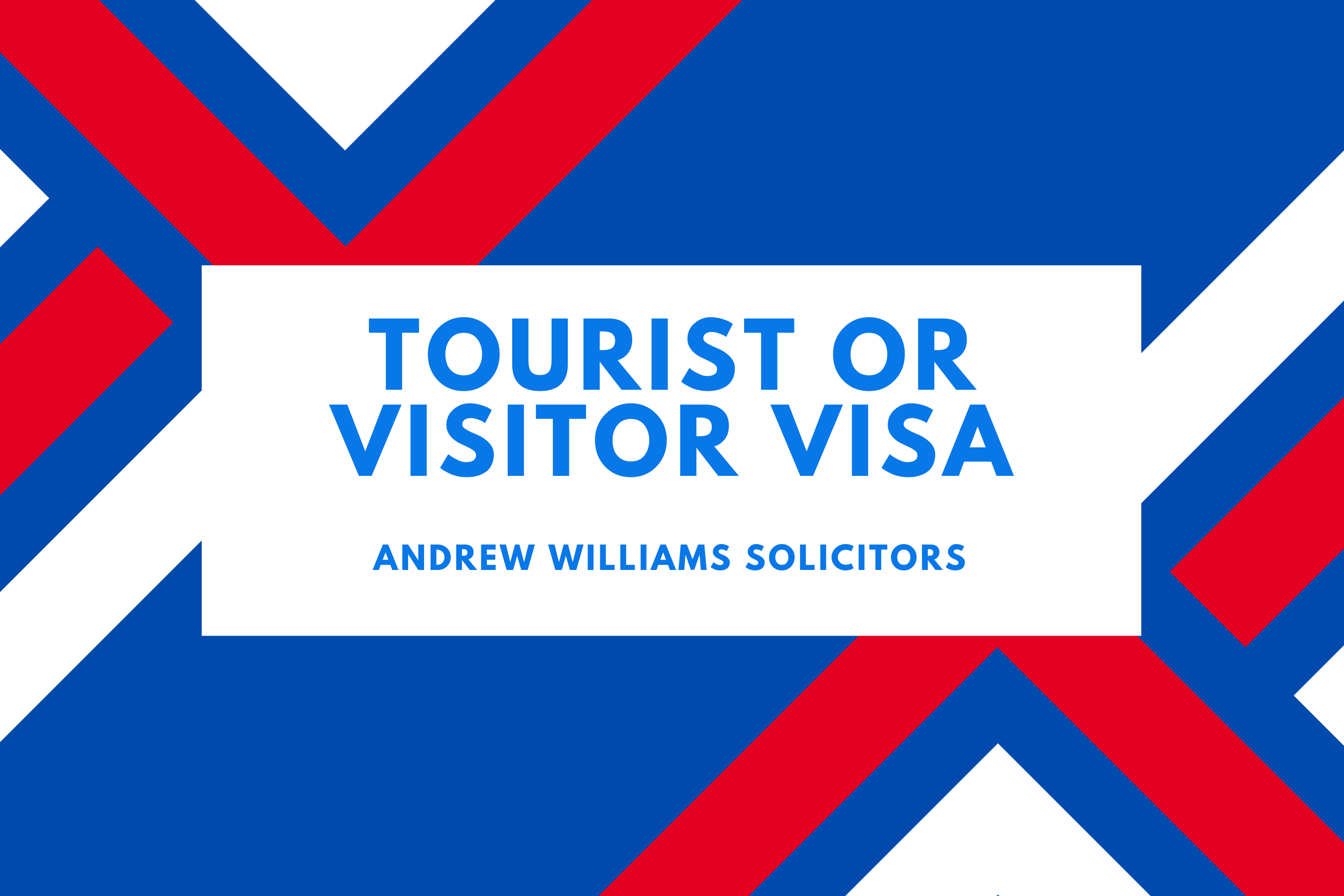 Tourist or Visitor Visa